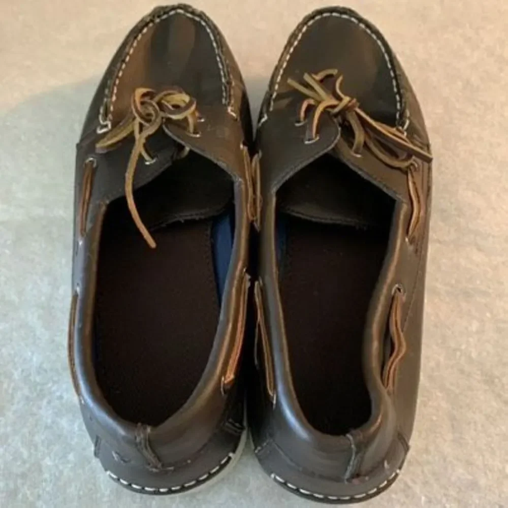 Thom McAn Size 12M Boat Deck Loafer Shoes